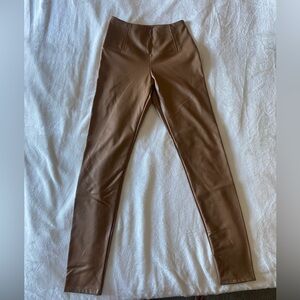 Vegan Leather Leggings